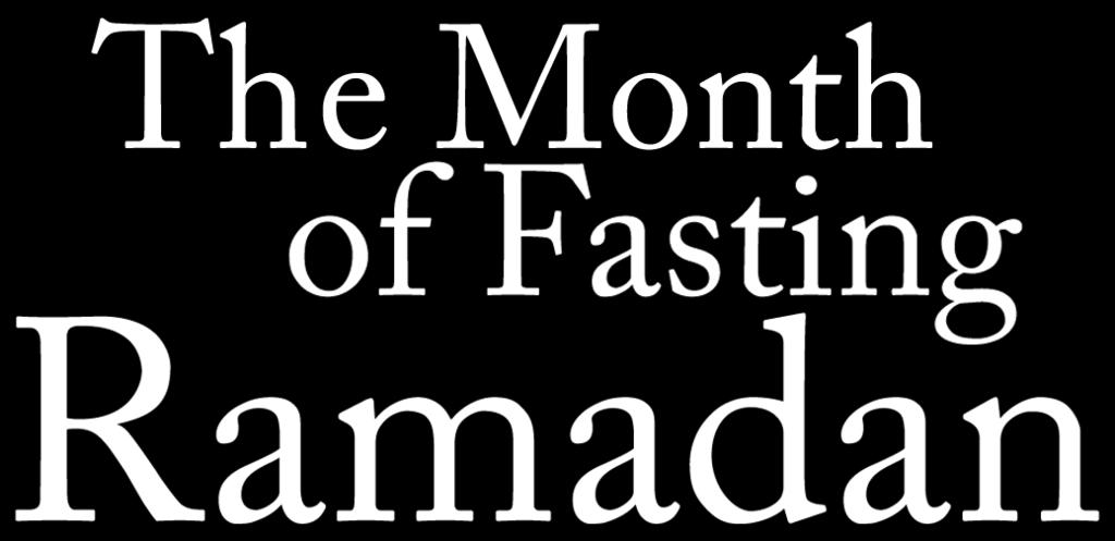 Ramadan is the ninth month of the Islamic lunar calendar.