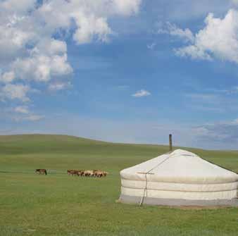Trip Highlights Ger Lodge, Mongolia» Trans-Mongolian train journey, travelling 7,622 km from Beijing to Moscow across two