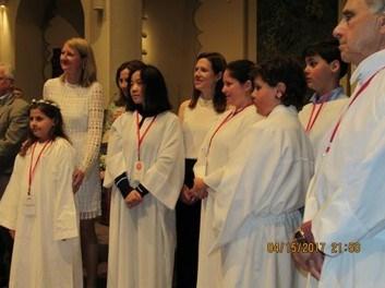 Children Adults Baptisms 35 8 Received into the Faith 0 2 First Communions 62 5 Confirmations 82 5