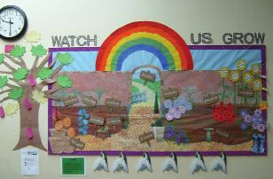 4 The growing values display at Cam Hopton School This is our version of The Big Party, based on Jesus teaching in the Parable of The Great Feast