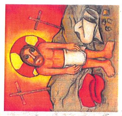 Tenth Station JESUS IS STRIPPED OF HIS GARMENTS Consider the violence with which Jesus was stripped.