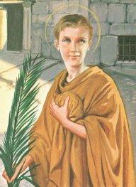 ST. TARCISIUS, MARTYR Third Century Patron of Altar Servers and First Communicants A tradition dating from the sixth century says that St.