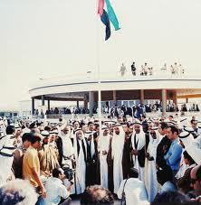 Spirit of the Union In February 1968, the rulers of Abu Dhabi Sheikh Zayed Bin Sultan ANahyan and Dubai Sheikh Rashid Bin Saeed AlMaktoum (May Allah rest their souls in piece) determined to make a