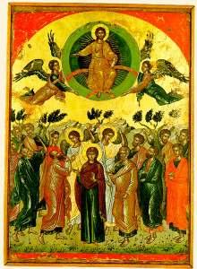 THE ASCENSION OF THE LORD, SOLEMNITY MAY 12, 2013 Gladden us with holy joys, almighty God, and make us rejoice with devout thanksgiving, for the Ascension of Christ your Son is our exaltation, and,