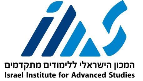 THE HEBREW UNIVERSITY OF JERUSALEM ISRAEL INSTITUTE FOR ADVANCED STUDIES ISRAEL SCIENCE FOUNDATION The IIAS Research Group From Creation to Sinai: Genesis and