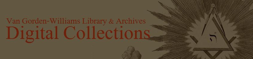 Library & Archives Digital Collections website (http://digitalvgw.omeka.