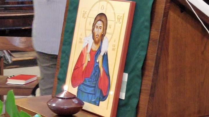 Icon of the Good Shepherd at