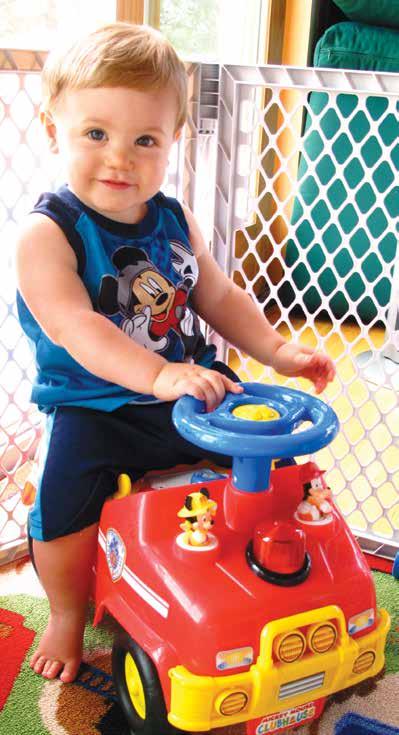 Peer Parent Bereavement Group Leadin Carson Sallet was just 17 months old when he passed away suddenly during a morning nap.