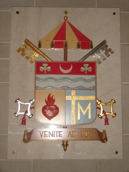 Canopy Part of the archdiocese s Coat of Arms The Sacred Heart of Jesus