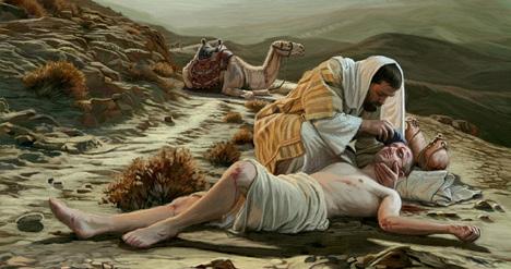 The Good Samaritan, by Dan Burr APRIL 22 28 Matthew 18; Luke 10 What Shall I Do to Inherit Eternal Life? Read Matthew 18 and Luke 10, and record your spiritual impressions.