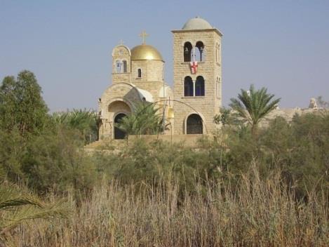 a baptism site in the Jordan