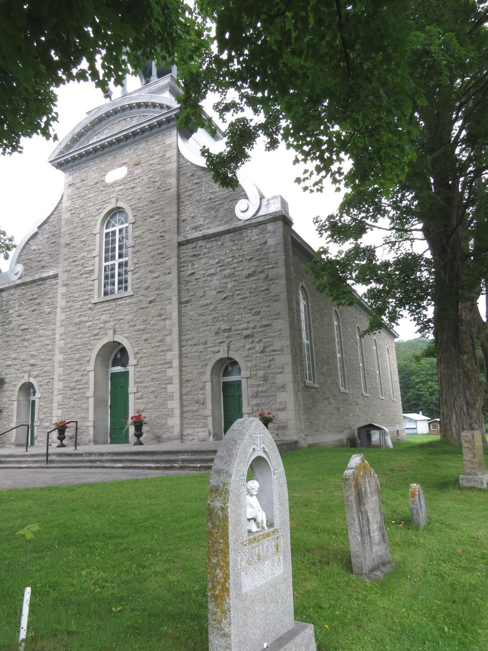 Financial records show an amount was paid to Reverend Father Joseph Michaud de la Congrégation de St.