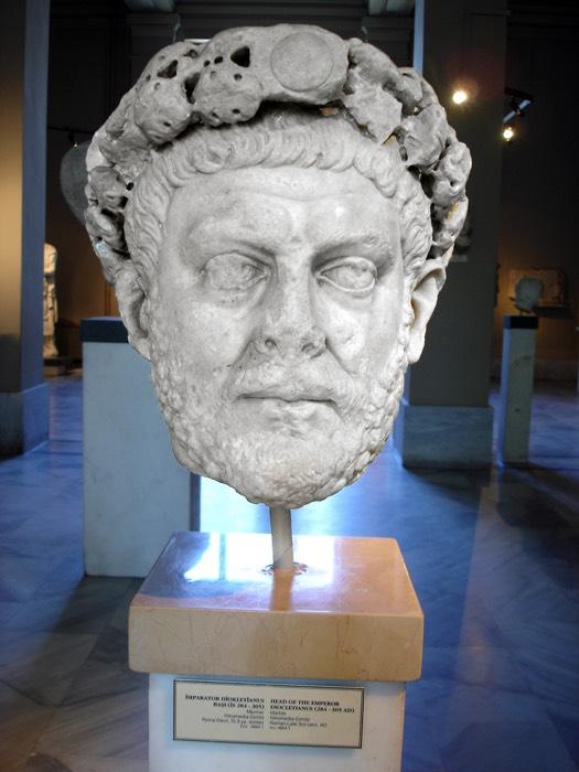 Emperor Diocletian, (245-311)