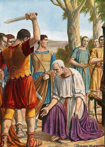 Assassination of Cicero by Mark