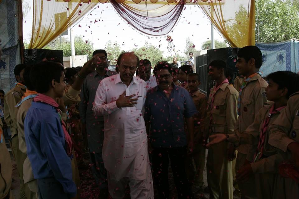 Province s Education Minister, Nisar Khuro attended this festival