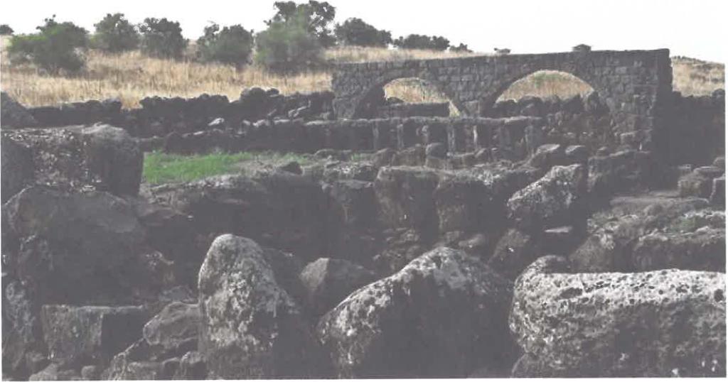 1 1 1 1 1 1 0 1 0 Ruins of a basalt home in Galilee, similar to the one described in Mark. Note the arches.
