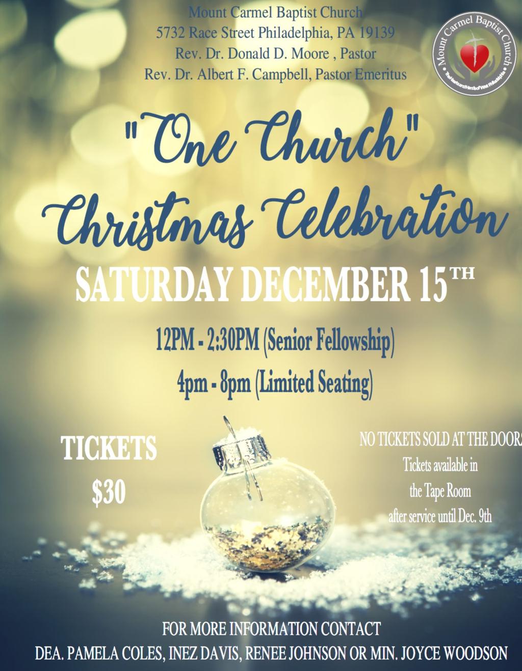 Sunday, December 9, 2018 10:00 A.M. Worship Service Music by the Church Chorus Charles A. Johnson, Jr.
