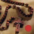 $20.00 2 Cord Rosary 7mm wood beads.