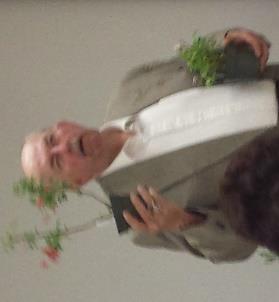 After dinner, our guest speaker Ed, provided in-depth information on gardening with herbs and the care of the plants.