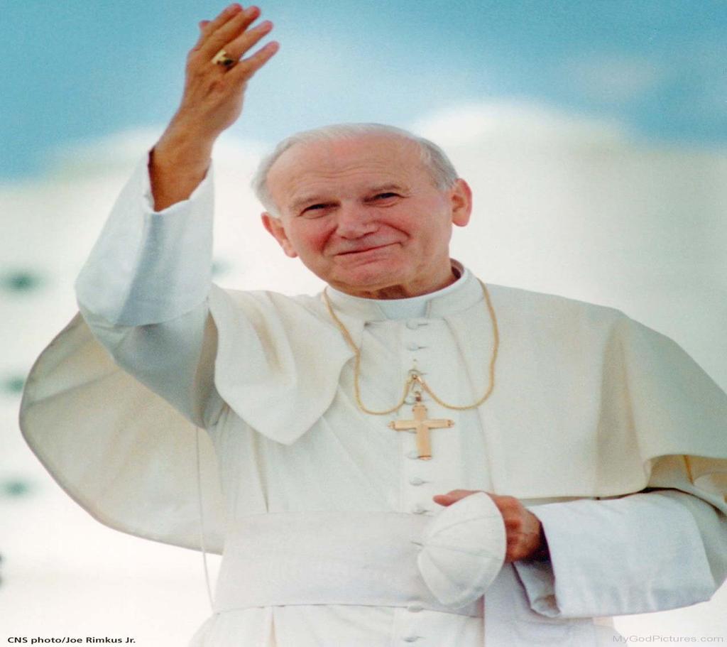 POPE JOHN PAUL II ON INTERRELIGIOUS DIALOGUE Let us see in it an anticipation of what God would like the developing history of humanity to be : a fraternal journey in which we