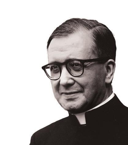 ST. JOSEMARIA ESCRIVA PRIEST & FOUNDER OF OPUS DEI (1902-1975) Saint Josemaria was chosen by the Lord to proclaim the universal call to holiness and to indicate that everyday life, its customary