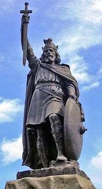 Statue af Alfred den Store i
