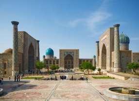 Day 3 Sun: Samarkand Samarkand is situated in the valley of the river Zerafshan.