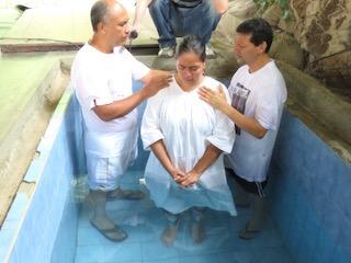 Five to be baptized Claudia - life changed by Christ Some of boys at outreach Working with People personal way.