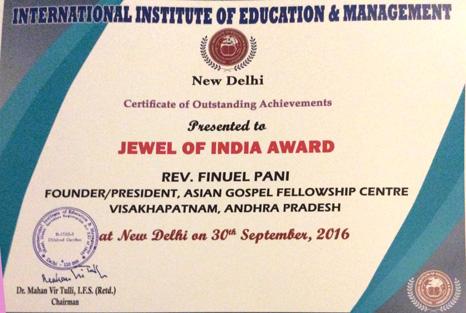 Certificate of