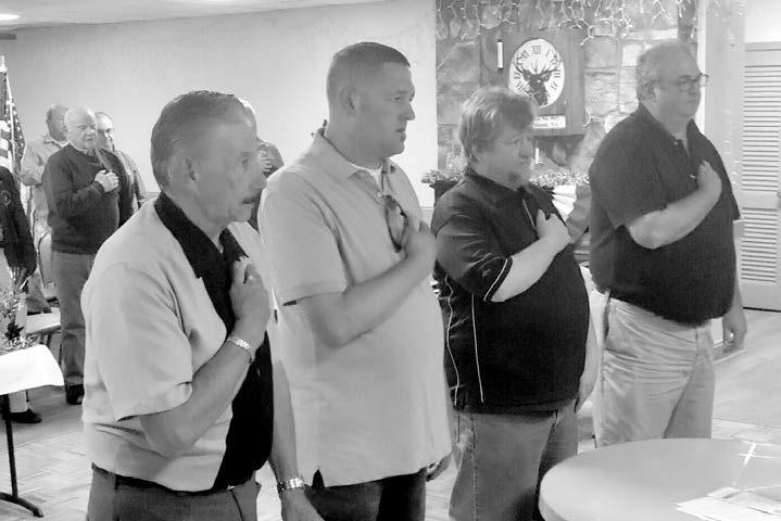 New York Staten Island Hibernians welcome four new brothers Four new members were initiated into the Order at the June 11 meeting of St. Columcille Division 4, Richmond County, by President Thomas F.