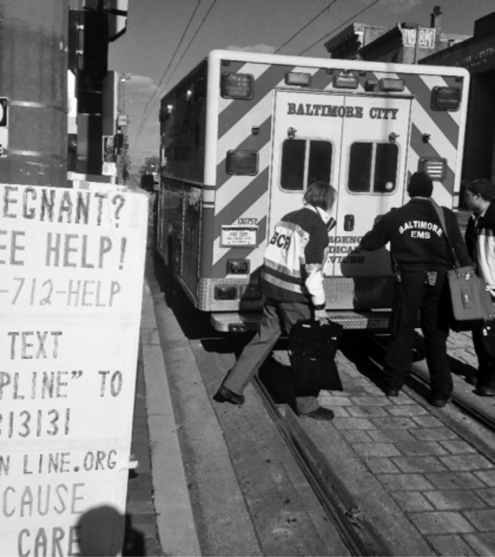 DEFEND LIFE January February 2019 5 Ambulance called by client at Baltimore Planned Parenthood When pro-life sidewalk advocate John Roswell arrived at 9 a.m. December 7 at Planned Parenthood on North Howard Street in Baltimore, he knew it was going to be a busy day.
