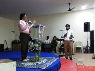 Daund, Pastor Vinod Jadhav of Pentecostal Faith Mission Church.