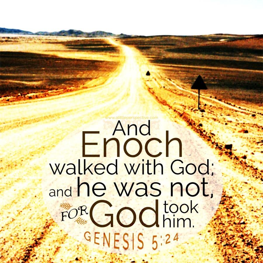 How to walk with God - Genesis 5:21-24. Enoch had such a close walk with the Lord that Scripture says, and he was not, for God took him (Genesis 5:24).