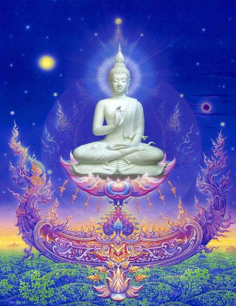 Mantra: I AM Buddha Seated in the Center of