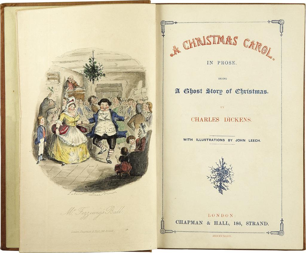 "A Christmas Carol" Under The Tree Dickens rushed "A Christmas Carol" into print by Christmas 1843, and it was immediately popular.