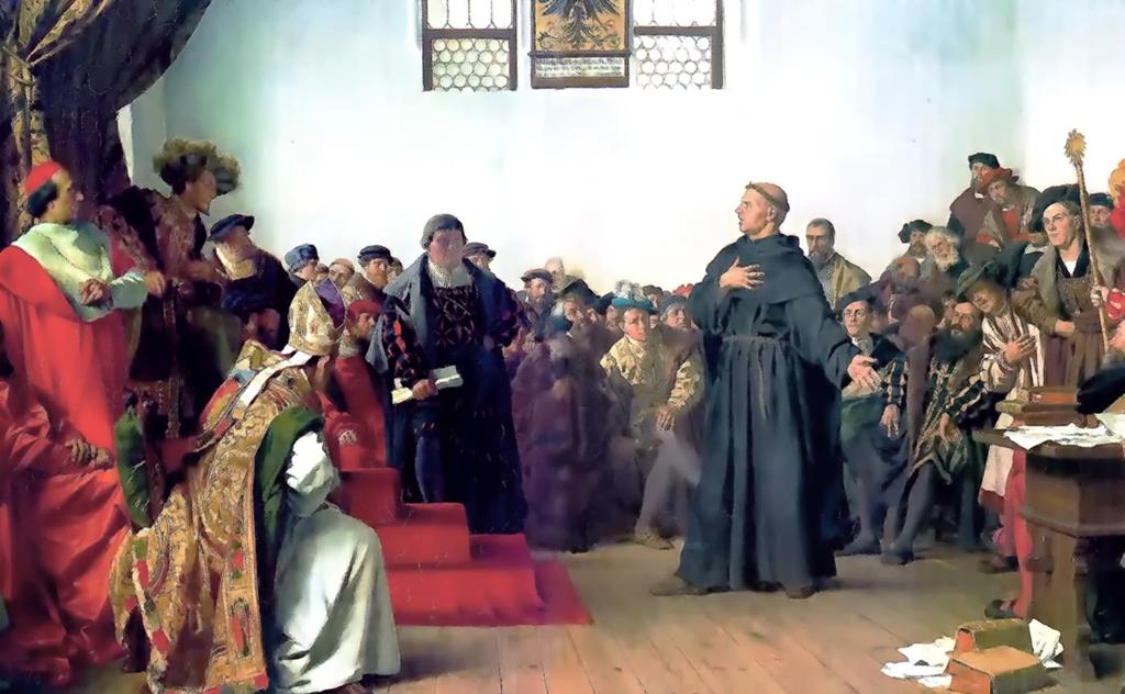 Luther before Emperor