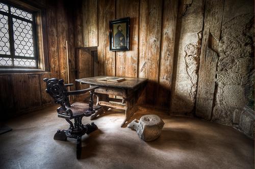 Luther s desk in Wartburg Castle, Germany
