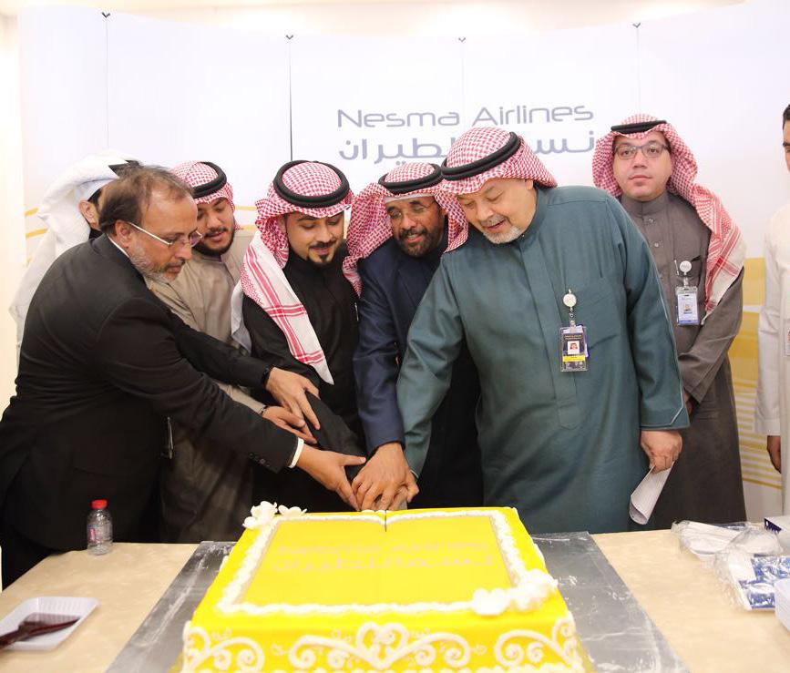 GROUP NEWS Nesma Airlines Hail Operations Reach 200,000 Passengers As part of a national project plan by the General Authority of Civil Aviation, Nesma Airlines launched its first flights from Hail