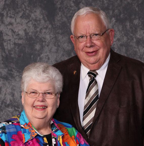 The school and church friendships that we have had here and all the Sacraments we've received, our children and us, it's just been like a home to us." Pat and Fran Driscoll: Pat and Fran joined St.