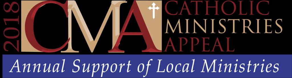 We benefit from the CMA through the support of the Diocese in liturgy, RCIA, religious education, sacramental preparation and wedding preparation. Every gift is needed and important.
