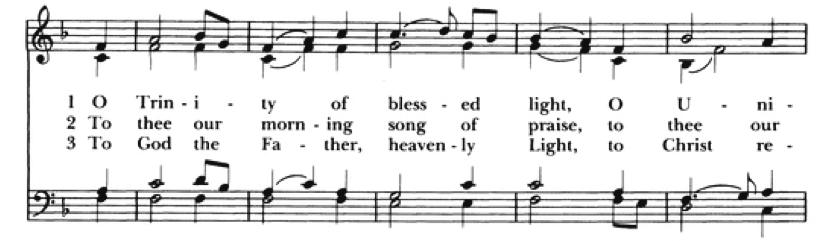 Hymn bromley Text: Latin, tr. J.