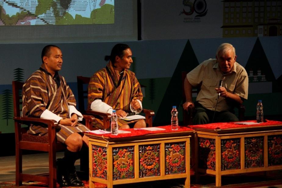 Karma Singye Dorji introduced the session by asking the audience their idea of the abominable snowman, Yeti, which till date remains wrapped in a mystery.