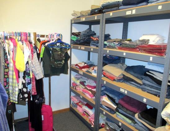 Jesus Right Hand Clothing Closet Another exciting addition to our Distribution Center that many people are not aware of is our Clothing Closet which offers new and like-new clothing, shoes and