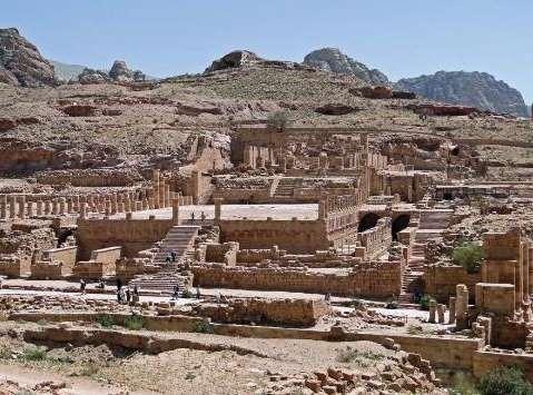 Ruled in this region until 106 CE Emperor Trajan moved the capital to Bosra creating the province of Arabia