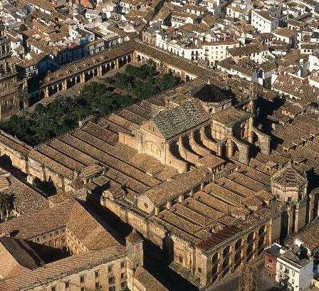Known in Spain as Mezquita-Catedral One of the oldest structures from the Muslim rule of Spain Muslims ruled Iberia (Spain, Portugal, and part of France) in the 8 th century What was here 1 st?