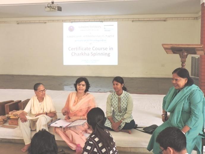 Shaswati Jhalani of Gandhi Smriti and Darshan Samiti participated in the programme.
