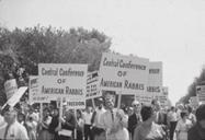 1. 1960 s Rabbi Robert L. Lehman, appointed in 1956participates in civil rights demonstrations in the South. He served as rabbi for 41 years. 3.