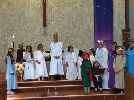 My favorite was the shepherd boy who indeed needed to be shepherded throughout the Posadas activity; he was full of energy and eager to show off his costume.