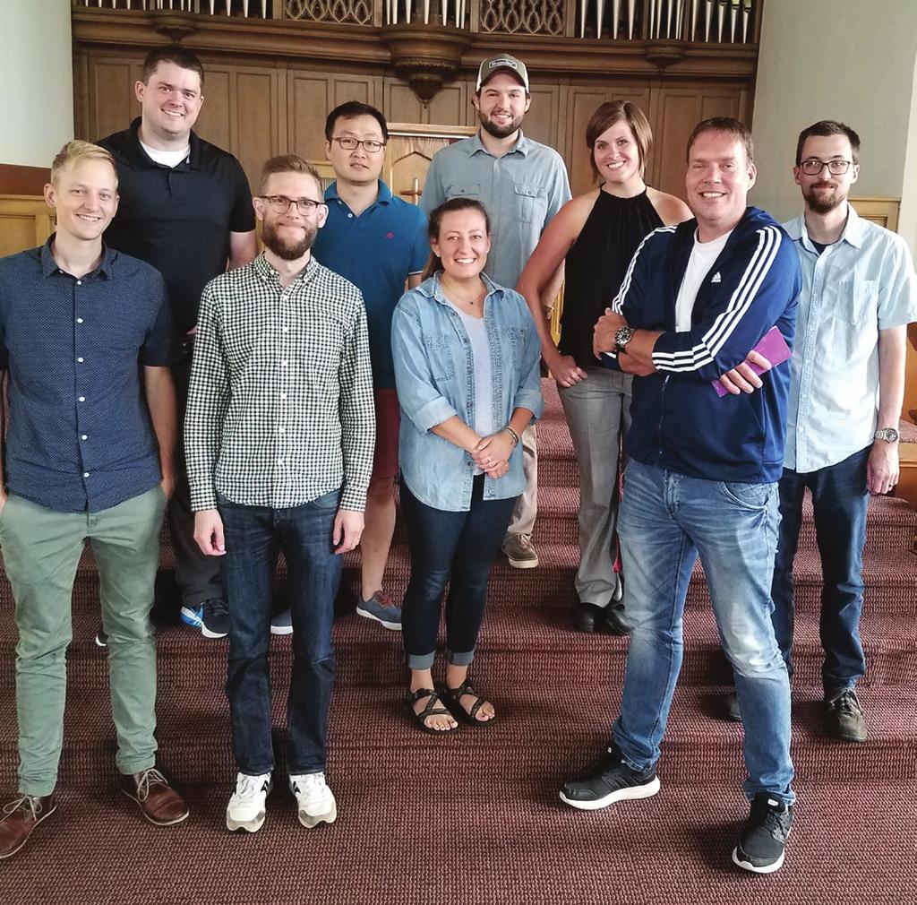 Candidacy Committee Students who attend seminaries other than Calvin Theological Seminary, but who wish to become candidates in the CRCNA, attend an EPMC orientation such as this one in August 2018.