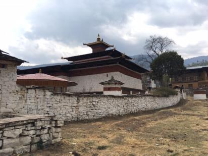 Ugyen Wangchuck who was crowned here in 1907. The Dzong also houses Bhutan's most sacred relic, the Ranjung Kharsapani (the self created image of Avolokitesvara).
